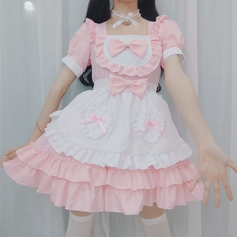 Cute Sweet Pure Maid Lolita Dress