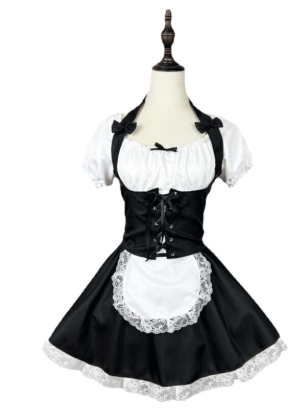 Kawaii Lolita Cosplay Low Cut Dress