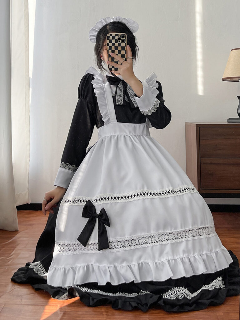Women’s Cute Lolita Outfit Cosplay Dress Set