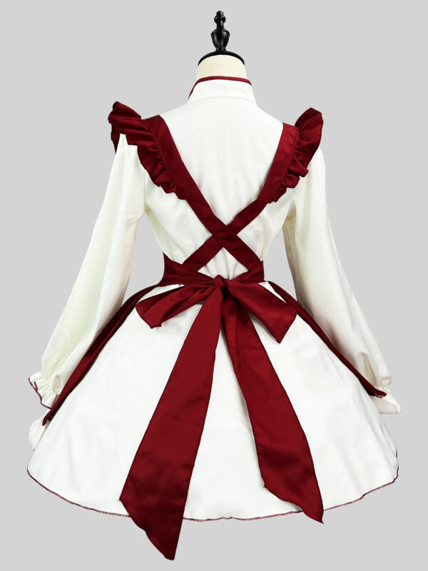 Women's 2023 Fringe Decor Lolita Maid Dress
