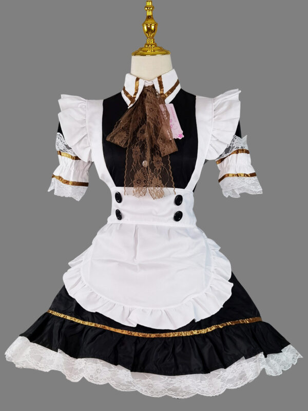 Women's 2023 Cute Black & White Lolita Dress
