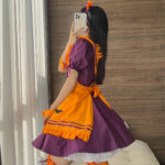 Embroidered Maid Uniform Lolita Dress