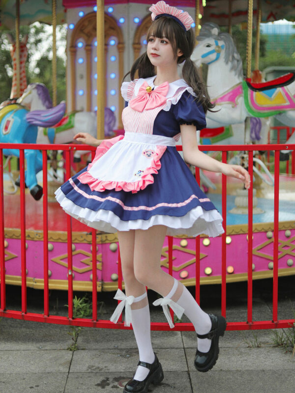 Women's Cosplay Maid Uniform Lolita Dress