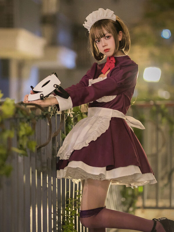 Halloween Maid Outfit Anime Cosplay Dress
