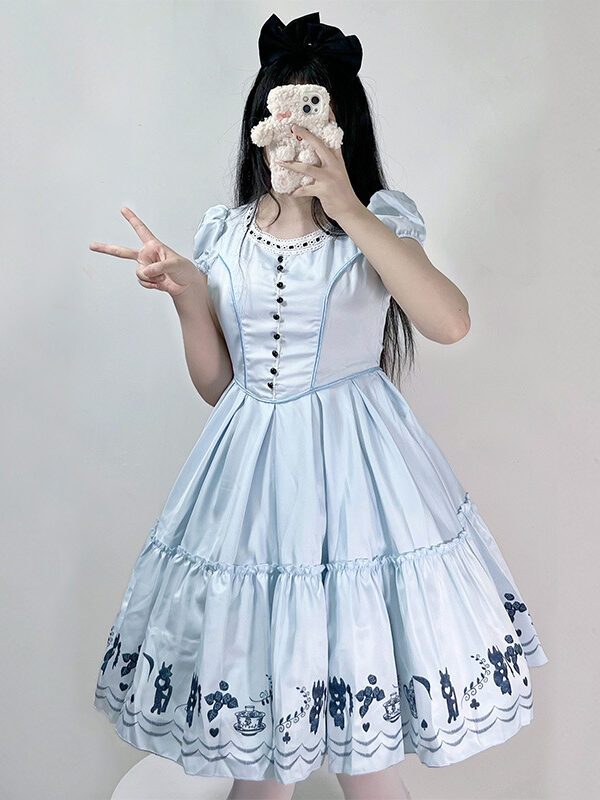Alice Costume Halloween Lolita Dress