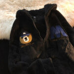 Cute Bear Ears Embroidered Couples Hoodie