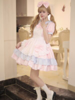 Lolita Dress Cosplay Cafe Maid Outfit