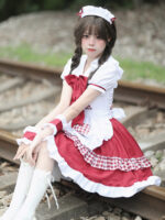 Kawaii Dress Lolita Bow Maid Outfit
