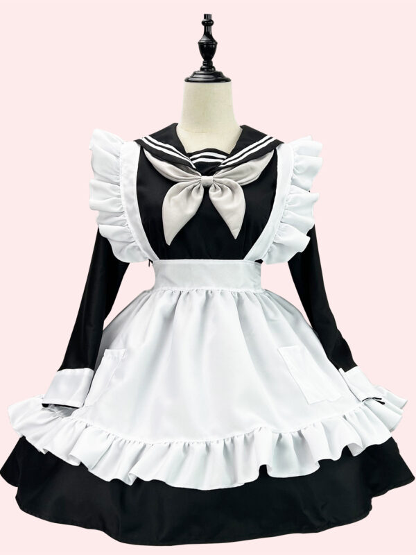 Women's Sweet Sailor Maid Dress