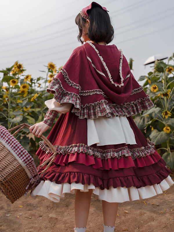 Women's Countryside Ruffle Lolita Dress